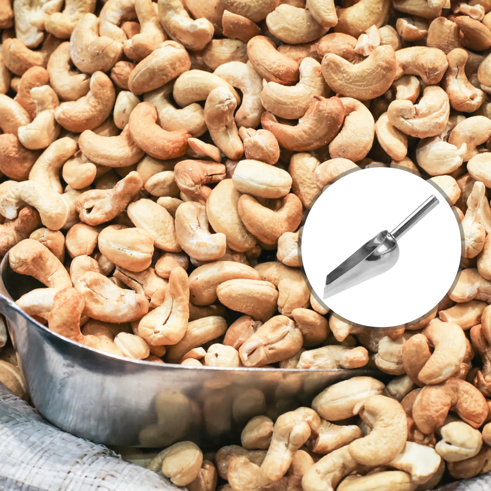

Stainless Steel Ice Scoop Shovel for Wedding Party Buffet Dried Fruit Tool Multipurpose Food Spatula Easy Clean Long Life