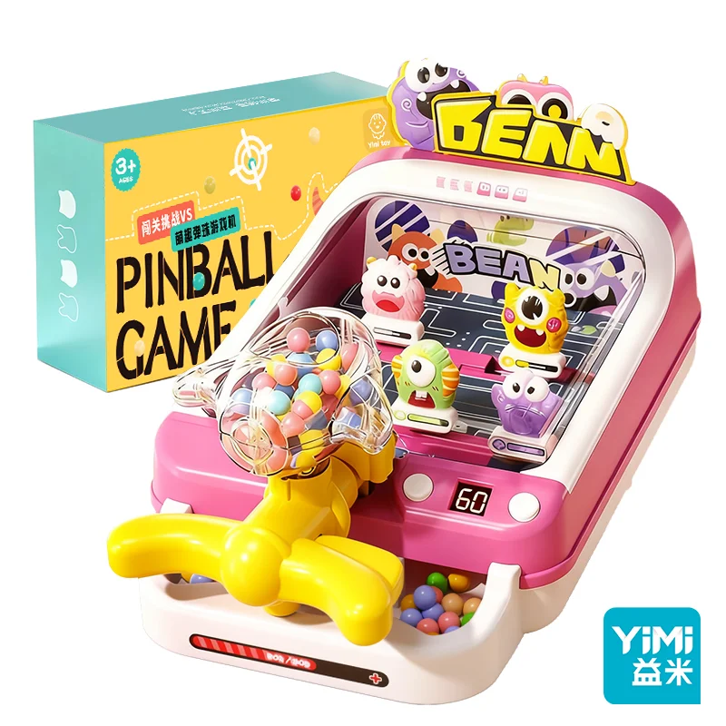 آلة الكرة والدبابيس للأطفال، آلة الكرة والدبابيس المكتبية - لعبة أركيد ممتعة للأطفال والكبار من سن 6 سنوات فما فوق، ألعاب تعليمية تفاعلية #6