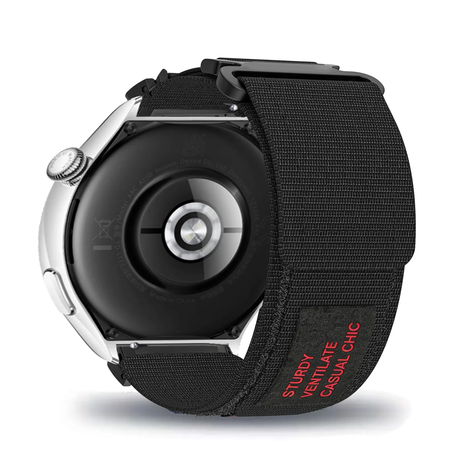 

Nylon Velcro Bands for Huawei Watch 3 Classic 46mm Strap for Men and Women