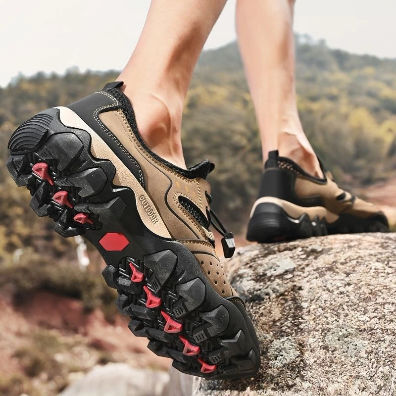 2026 New Arrival Men Hiking Sneakers Breathable Men Shoes Mountain Non-Slip Climbing Shoes For Men Wearable Trekking Mans Shoes
