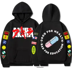 Anime Japanse Akira Hoodie Heren-En Damesmode Eenvoudige Pullover Met Lange Mouwen Street Trend Harajuku Groot Y 2K Sweatshirt