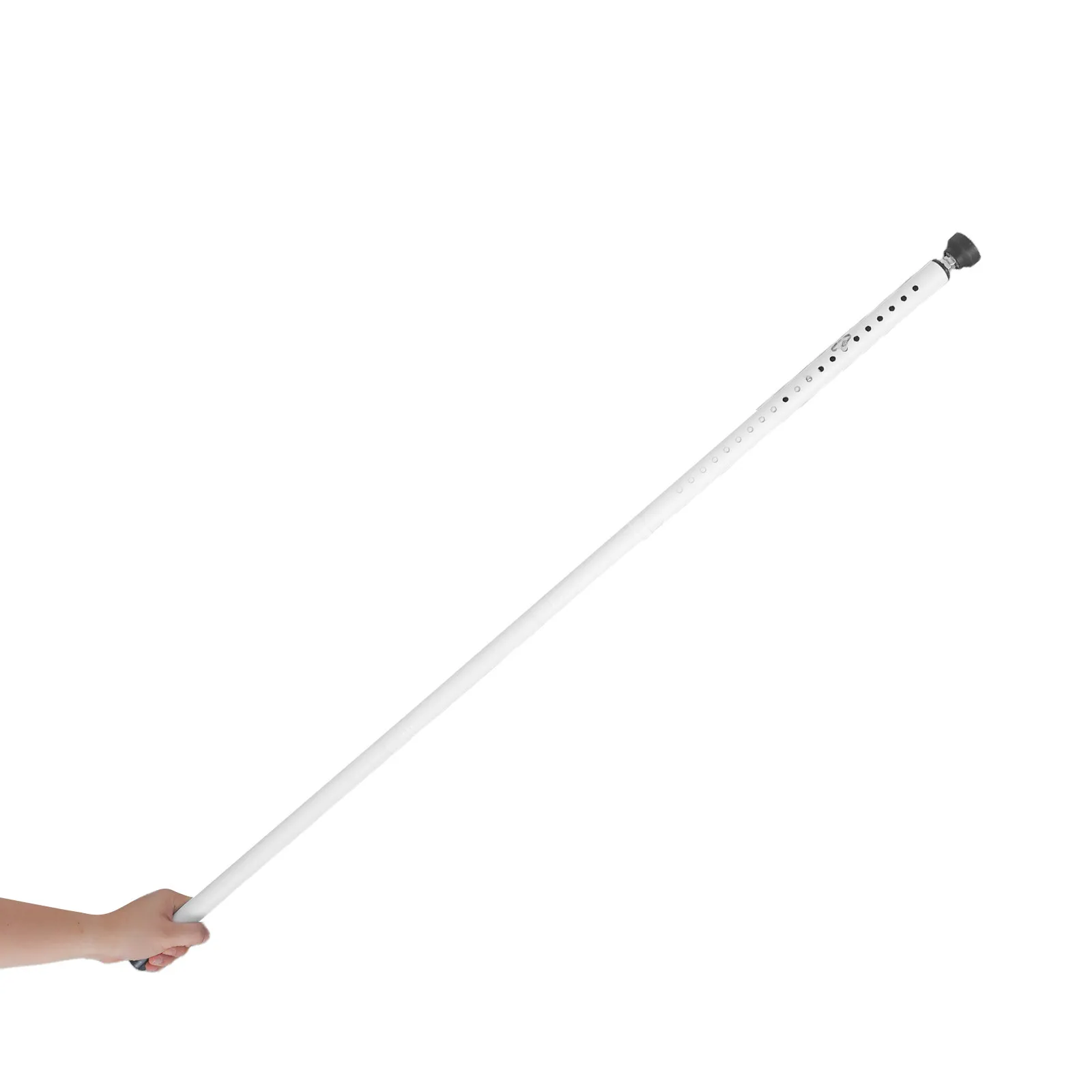 

1Set Adjustable Sliding Door Security -50 Inch Telescoping Door Reinforcement Bar No Drill Window Safety Device Black