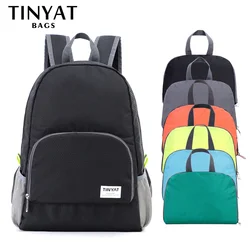 TINYAT 13L Ultralight Foldable Backpack, Waterproof Outdoor Climbing Bag for Travel Cycling Gym Daily Use