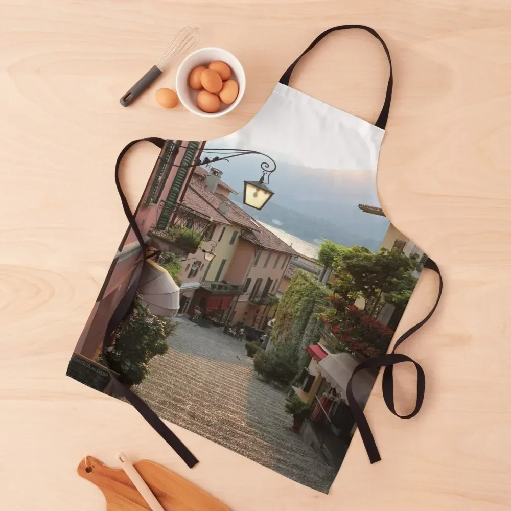 

Bellagio Lake Como, Italy Apron Chef Uniform Kitchen Things women's work New year's Apron