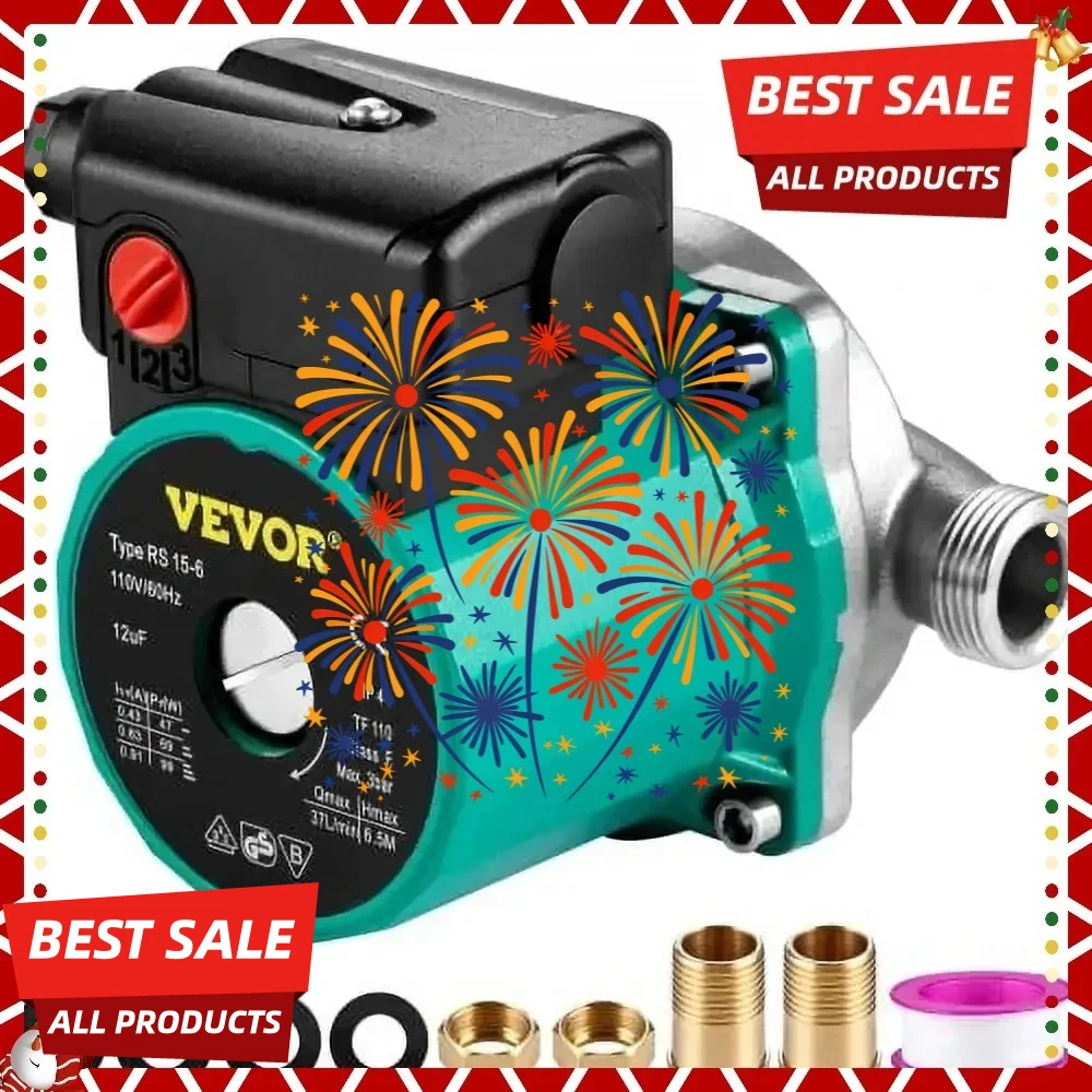 

Горячие продажиНасос для рециркуляции горячей воды, циркуляционный насос для воды 93 Вт, 110 В, циркуляционный насос с автоматическим запуском NPT 3/4 дюйма с латунью