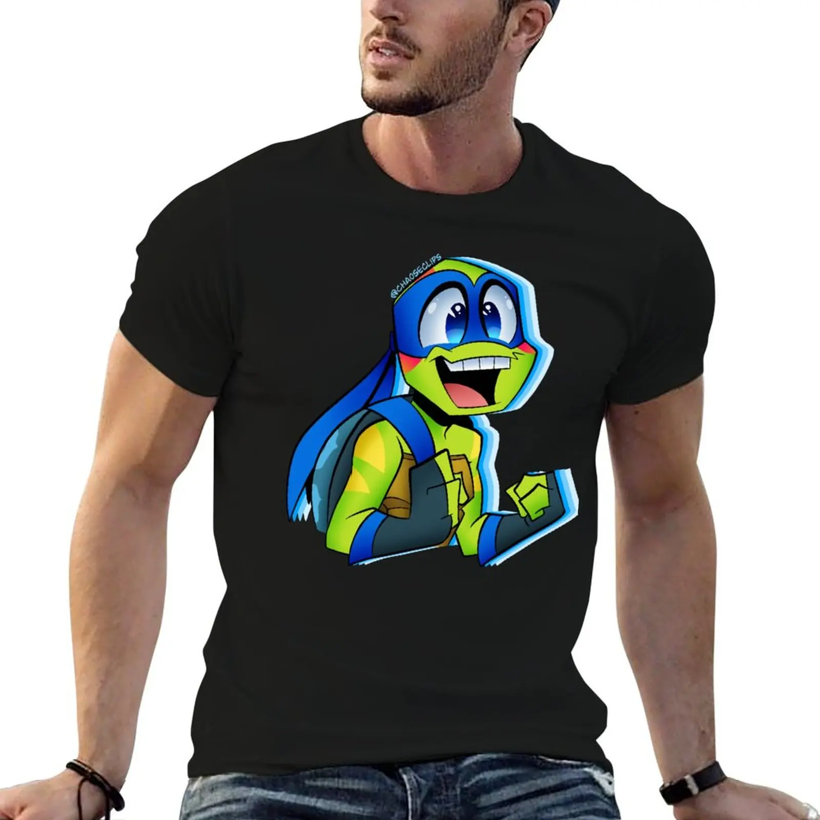 

Leonardo Chibi T-Shirt plus size tops tops t shirt for men