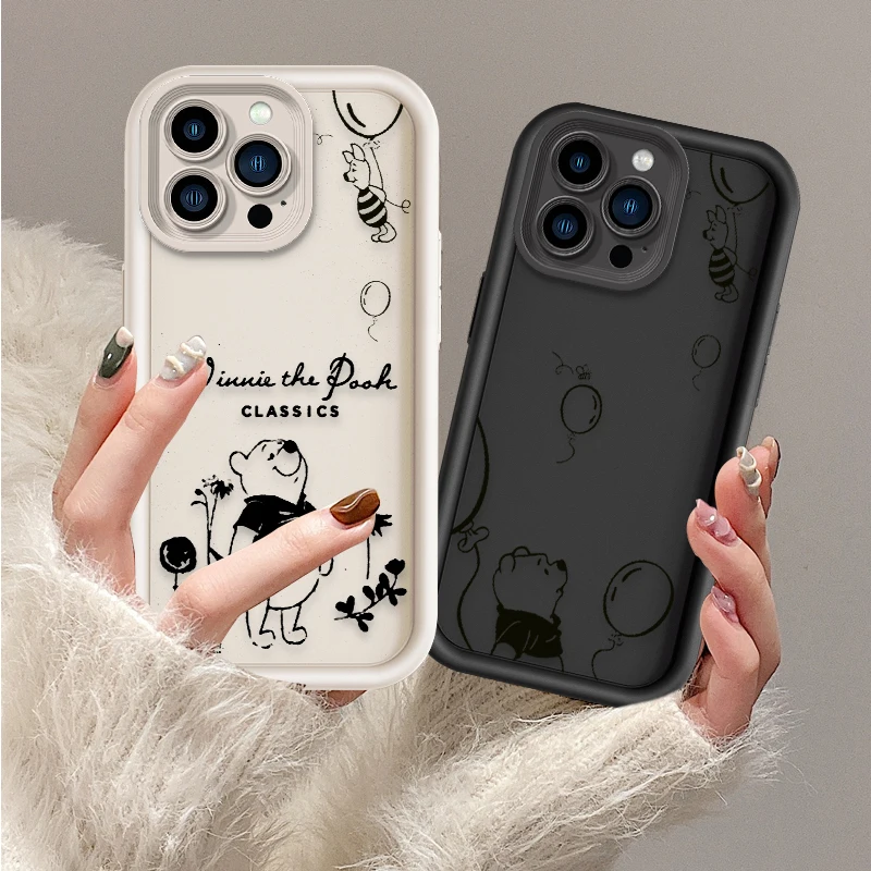 

Comics Disney Winnie Pooh For iPhone 15 14 13 12 11 Pro Max XS Max X XR 7 8 Plus 6S Eye Ladder Phone Case