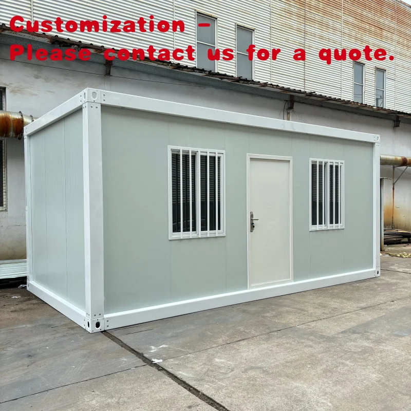 

custom.Luxury Tiny House Detachable Container Outdoor Commercial Use Made Steel Sandwich Panel Prefabricated Modern Design 1