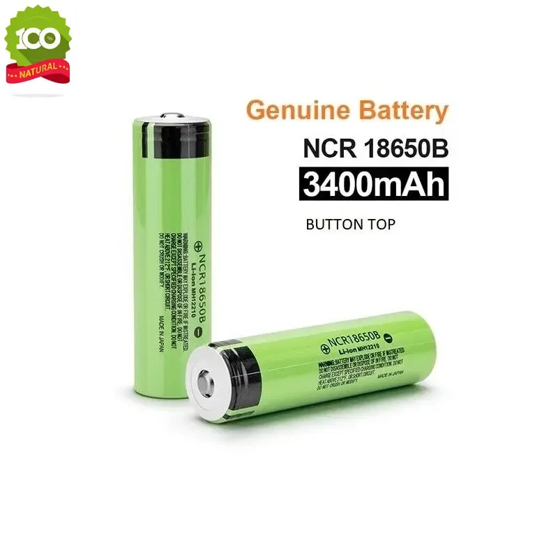 100% ヌエボ オリジナル NCR18650B 3,7 V 3400mAh 18650 バテリー充電式デボトン スーペリア デ リティオ パラ リンテルナ