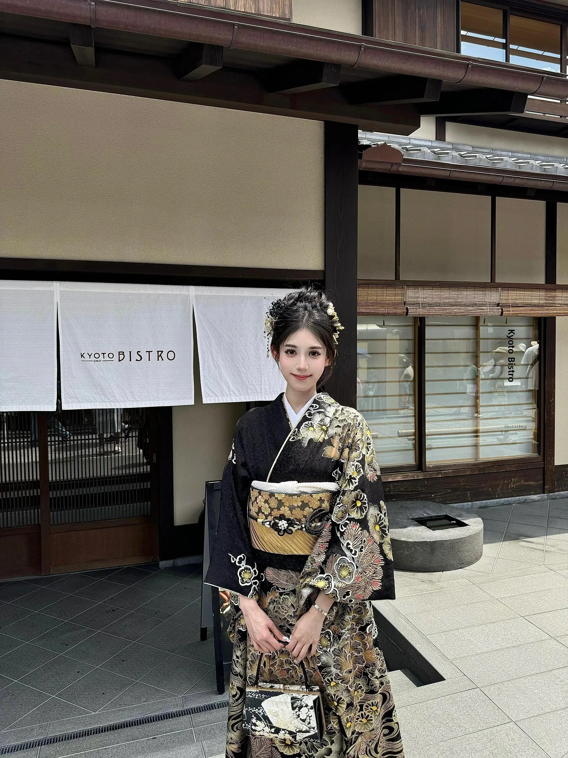 

Традиционное японское кимоно для фотосессий, костюм для фотосъемки, улучшенная версия, полиэстер, для образа богини, Якузы, Принцессы