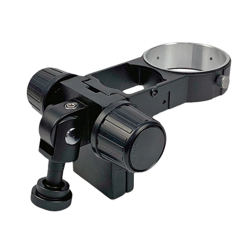 

Albenth 76mm Black Microscope Focus Mounts Adjustment Coaxial Coarse Microscope Holder Accessories