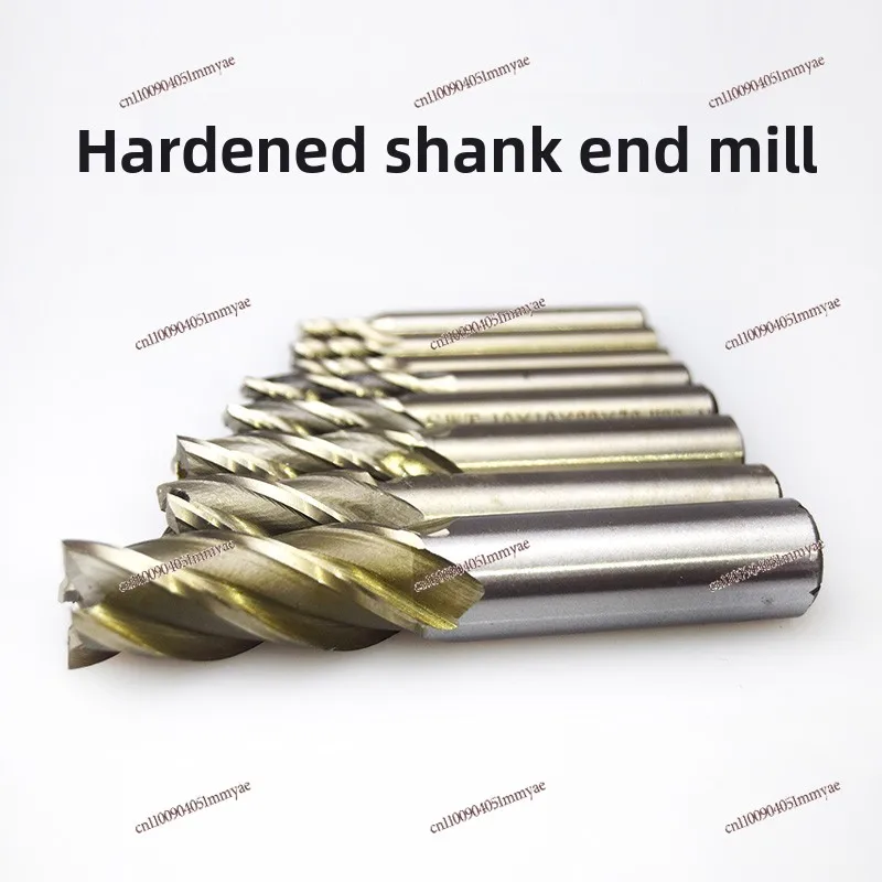 

4-16Mm Stiffened Straight Shank End Mill High Speed Steel Alloy End Mill Drill Bit