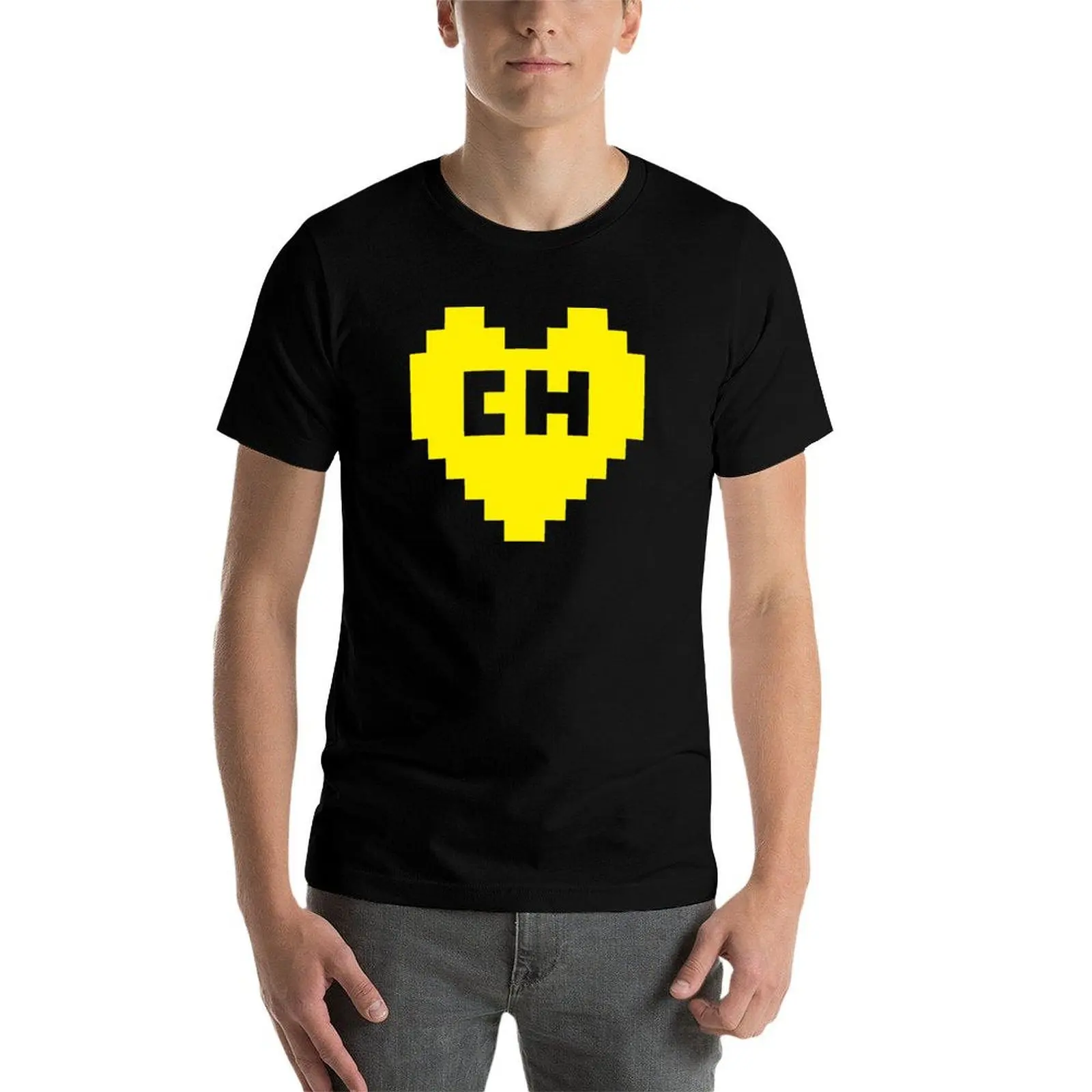

Футболка 8Bit El Chapulín Heart, забавные футболки, хлопковые футболки, футболка из 100% хлопка