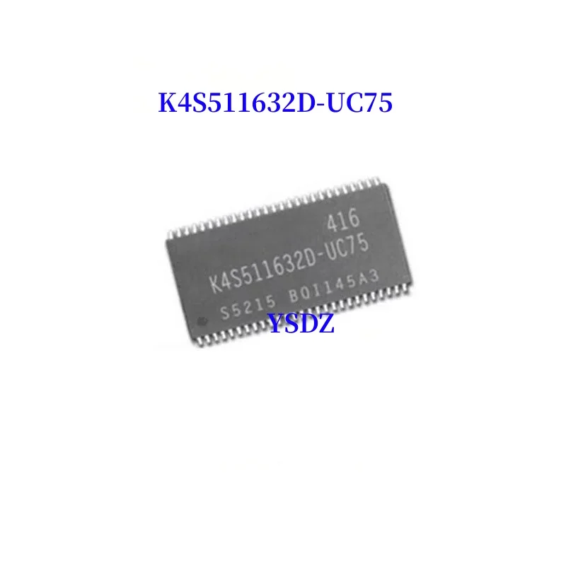 10PCS~100PCS/LOT K4S511632D-UC75 K4S511632D TSOP54 New original