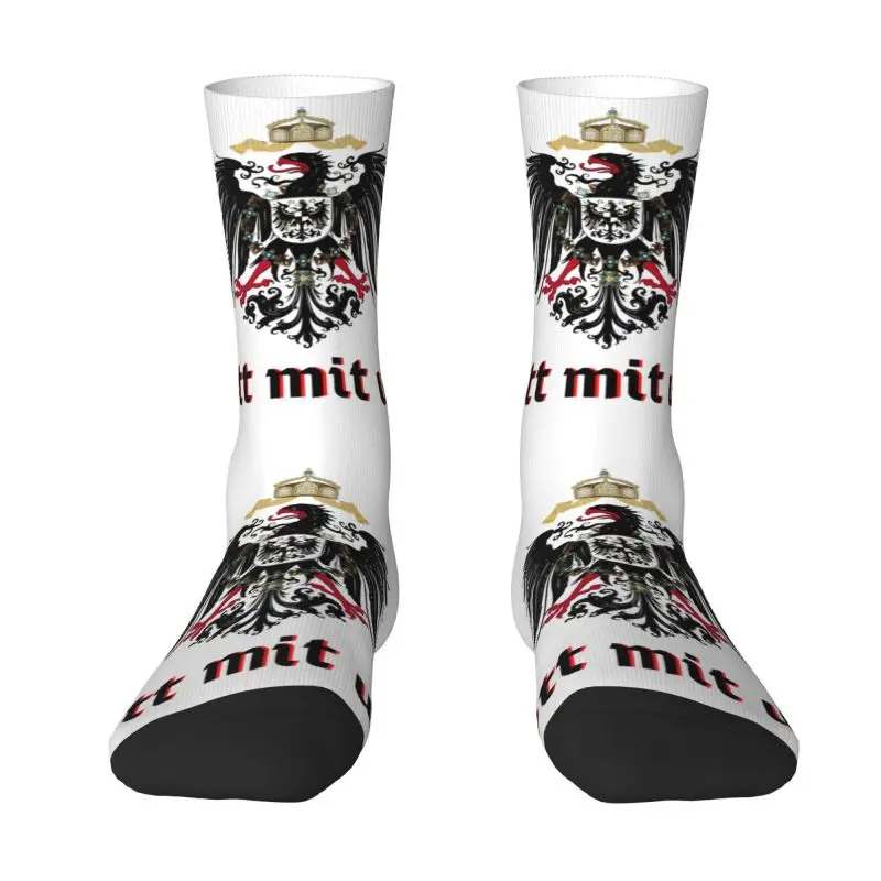 

Носки с флагом немецкой империи, мужские и женские теплые модные носки для экипажа