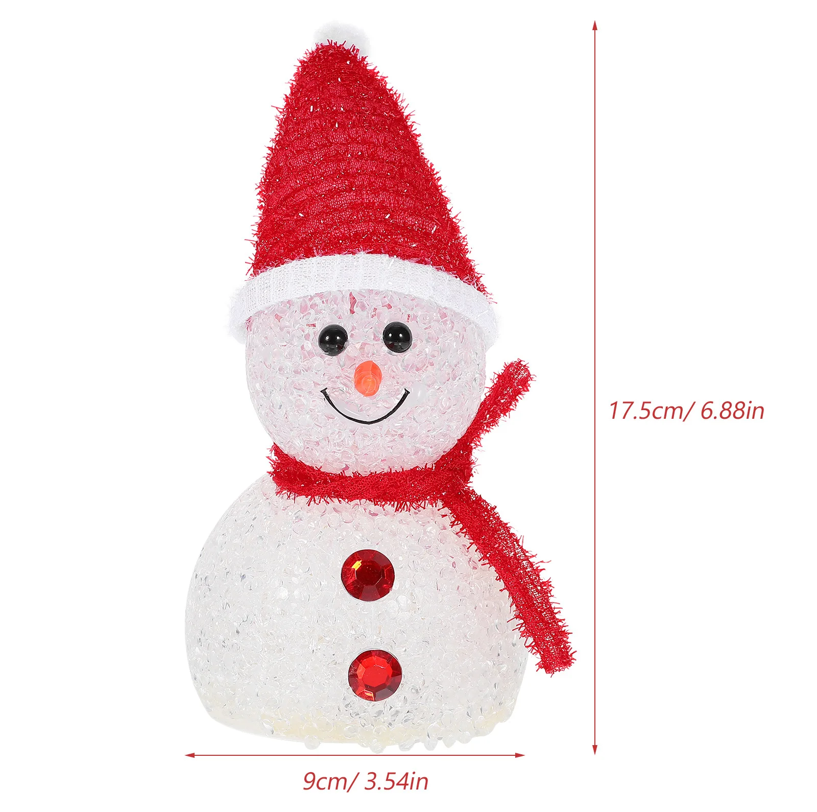 LED Schneemann Weihnachtsdekoration Weihnachten Party Licht Weihnachtslampe Schneemann LED dekoratives Nachtlicht dekorative Weihnachtslampe