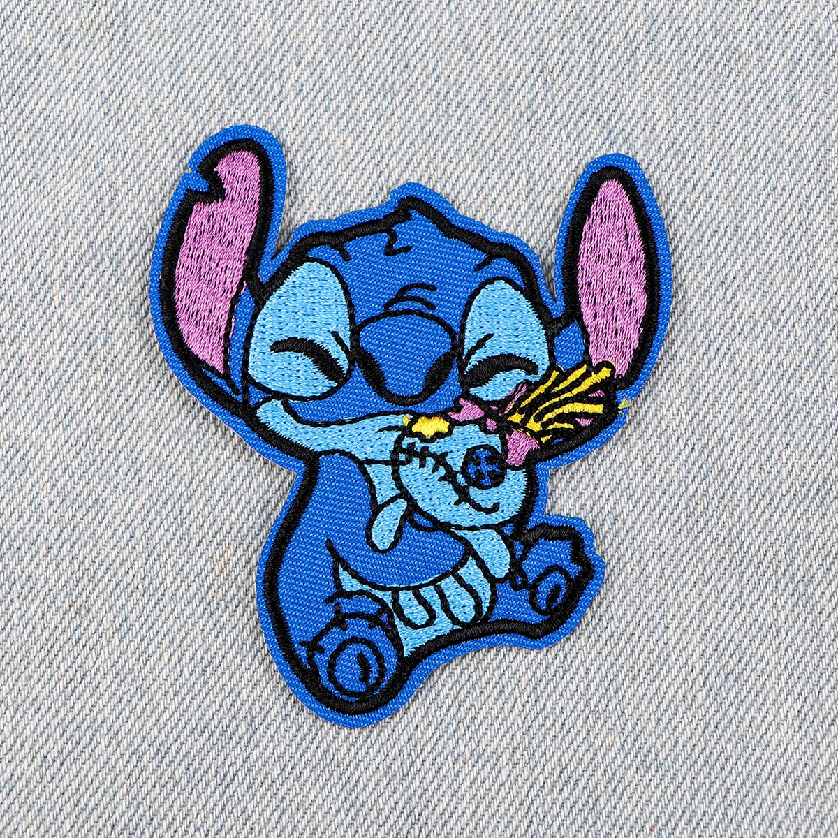 Lovely Stitch Patch Embroidered Patches On Clothes Iron On Patches For Clothing DIY Patch Jackets Sew Stickers Gifts for Friends