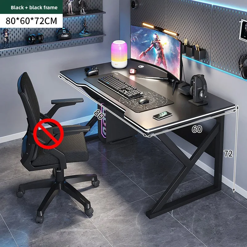 

Computer desk Home desk Student learning writing desk Simple game e-sports table Workbench desk Durable