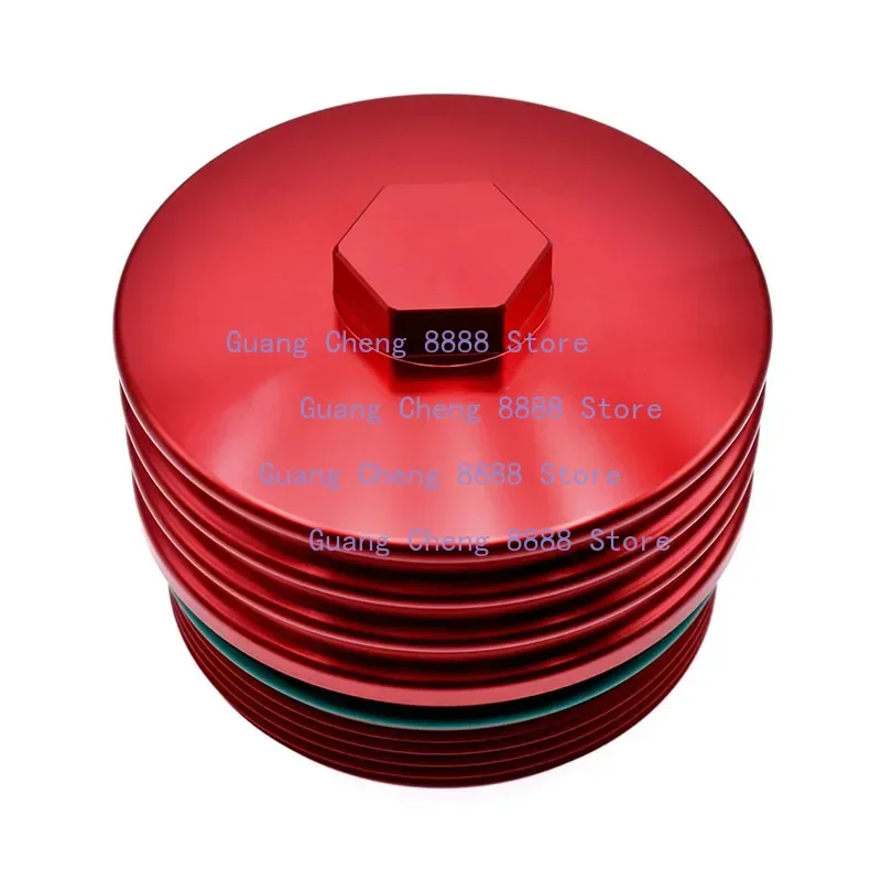 Suitable For BMW Oil Filter Cover Aluminum Alloy Filter Housing N20 N26 N51 N52 N53 N54 N55 Engine Car Modification