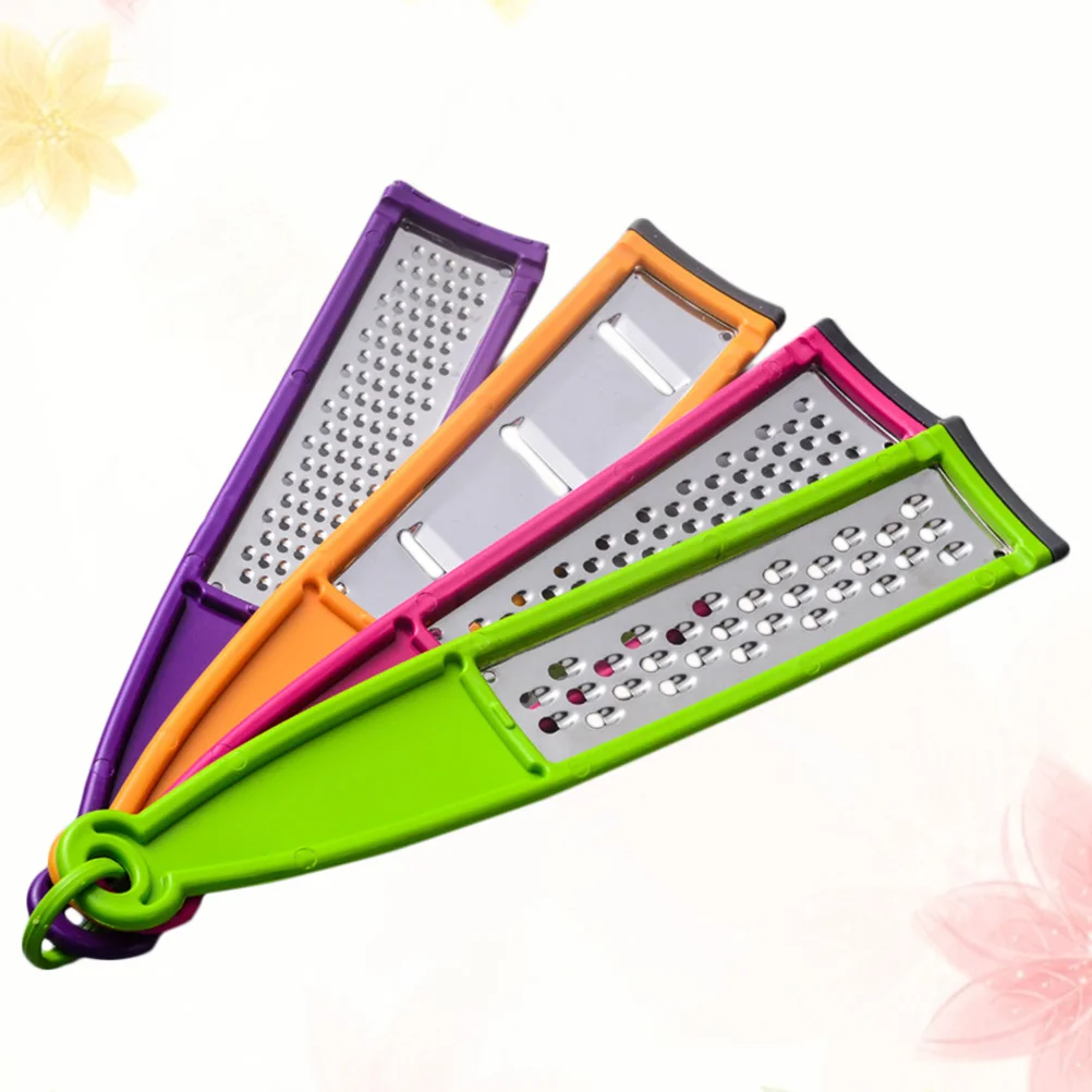 

4 PCS Sturdy Grater Carrot Planer Potato Slicer Stainless Steel Vegetable Chopper