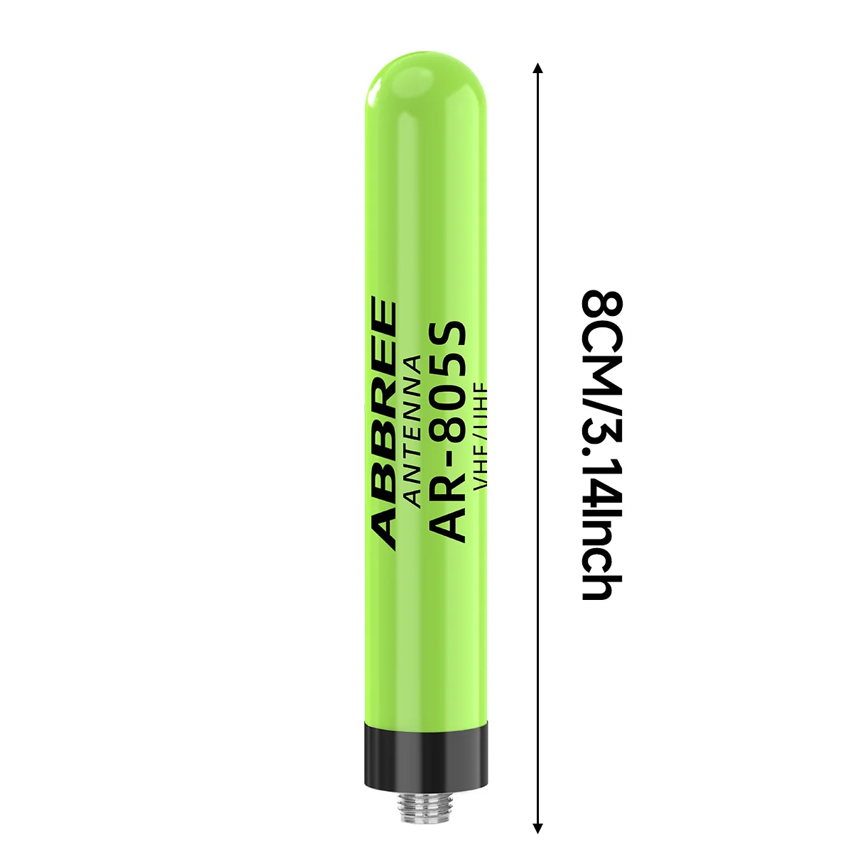 ABBREE AR-805S Mini-Antenne Walkie-Talkie SMA-Buchse UHF VHF Dual-Band Hohe Verstärkung für Baofeng UV-5R Mini UV-21 PRO Amateurfunkgerät