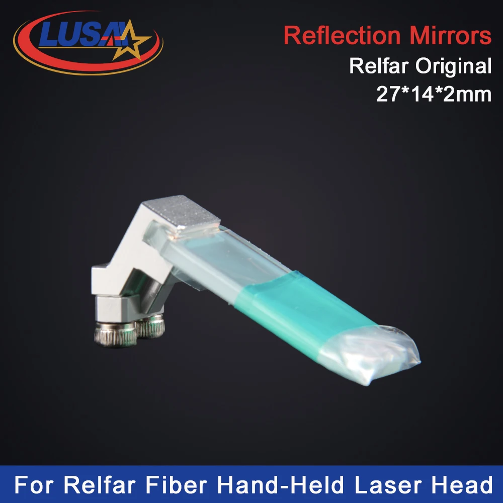 Imagem -06 - Lusai Relfar Laser Reflexão Espelhos Lente Refletiva 27x14x2 mm Fwh20-s10b Fwh30-pgs10c Laser Soldagem Gun Original