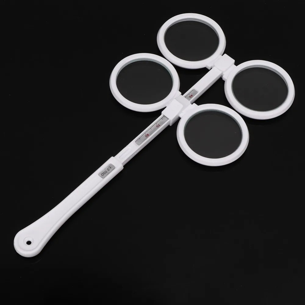 

Adjustable Optical Flipper ±200 Degree ±150 Degrees Optometry Instrument Visual Card 6pcs Lens Flip Trial Lens Eye Exercise