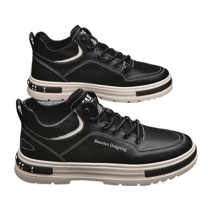 

2026 New Fashionable and Trendy Men's Shoes Casual Running Sports Shoe Comfortable and Versatile Sneakers Tênis Couro Masculino