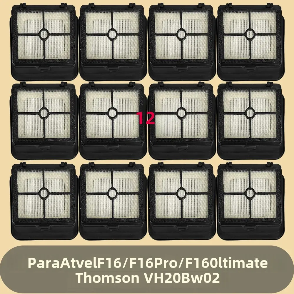 Filtro Hepa Compatible con Atvel F16 / F16 Pro / F16 Ultimate / Thomson VH20BW02, Piezas de Repuesto, Accesorios, Consumibles