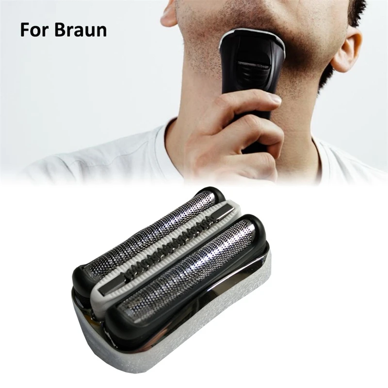 หัวโกนสำรองสำหรับ Braun 32S 301S 310S 320S 330S เปลี่ยนหัว aksesoris Alat cukur ไฟฟ้า