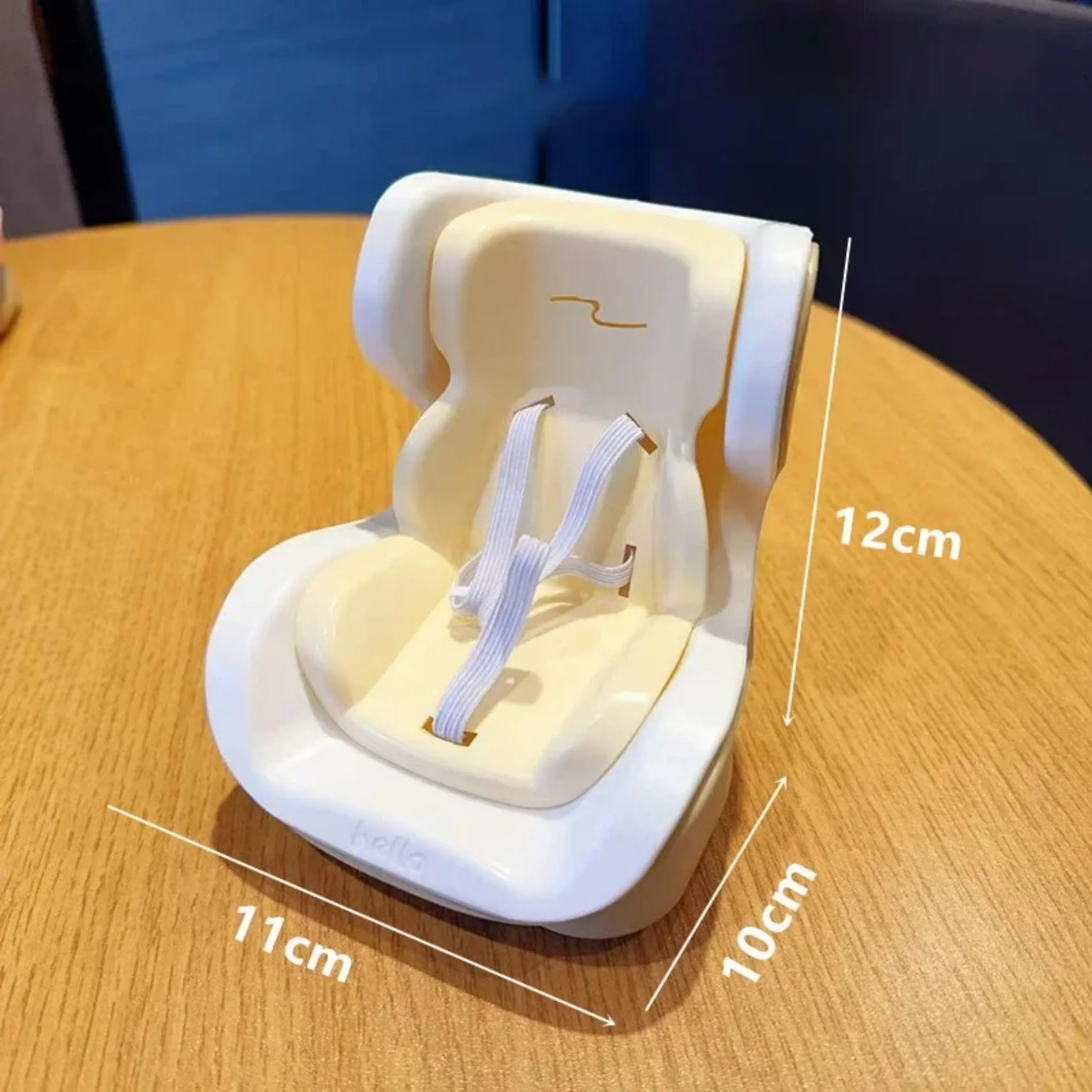 Nouveau pour Labubu voiture poupée siège de sécurité dessin animé chaise modèle Kawaii poupée siège sortie décor voiture intérieur style Labubu accessoires