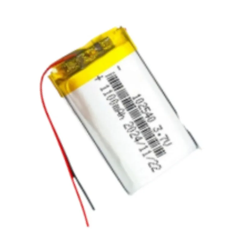 102540 Replacement Digital Battery 3.7V 1100mAh for LED Light Gps Locator Mp3 Medical Beauty Equipment Polymer Lithium