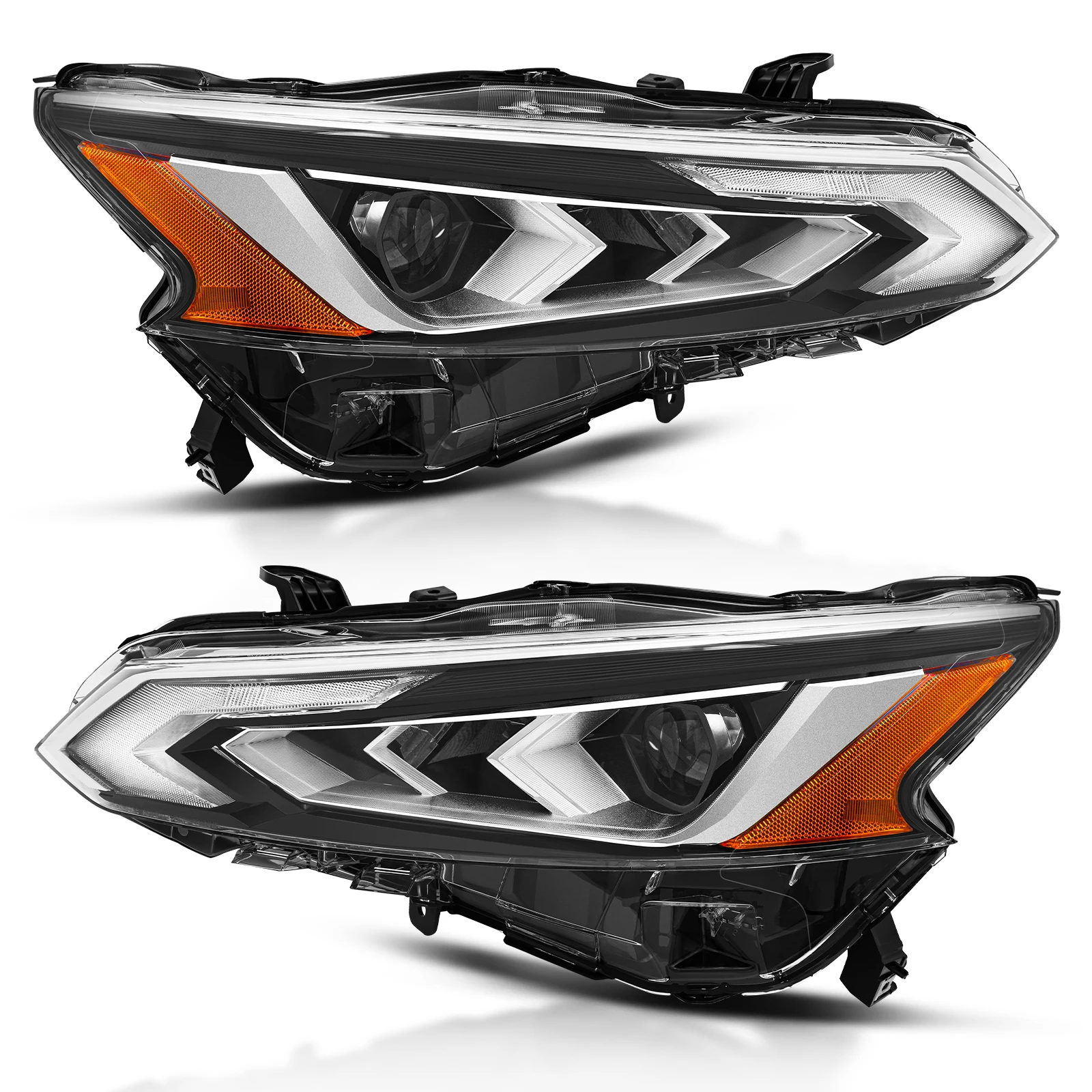 

OEM Высококачественная новая светодиодная фара в сборе, лампа 12 В для моделей Nissan Altima 2019-2022 гг. 26010-6CA5B 26060-6CA5B, передняя фара