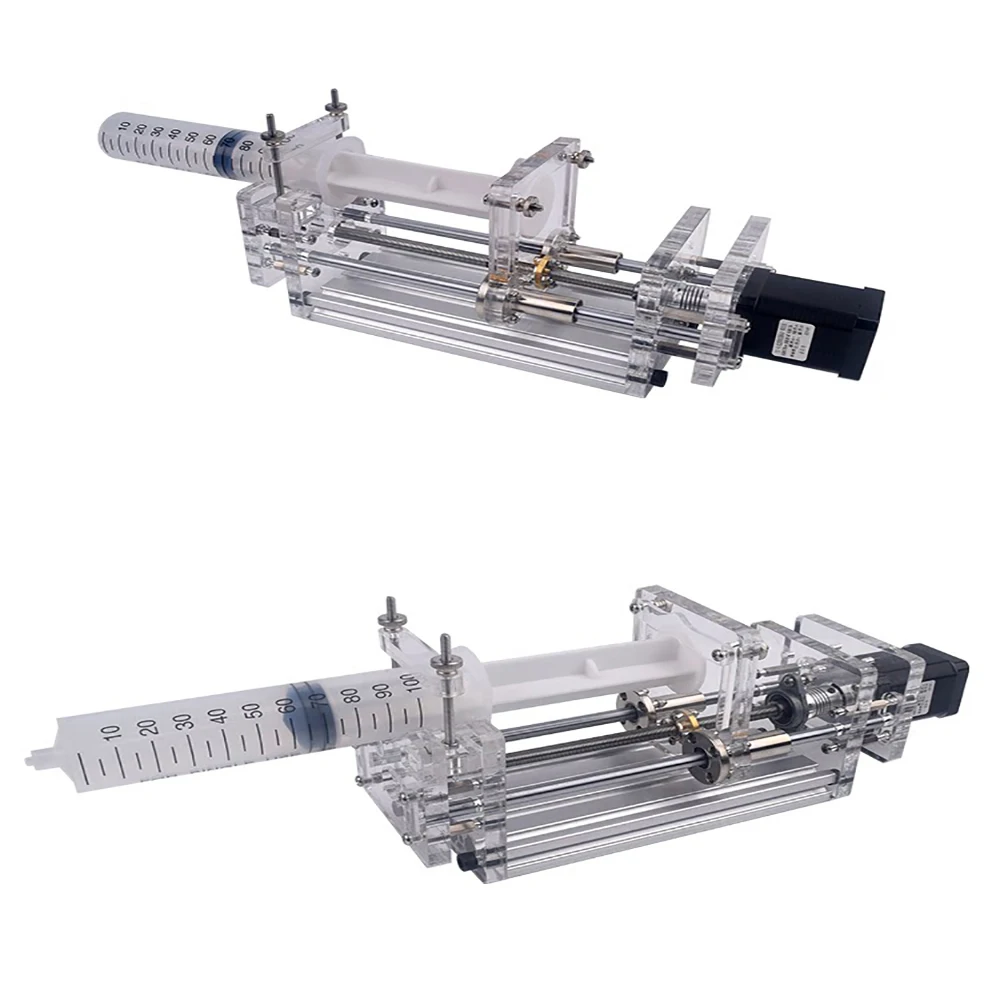 Laboratory Micropump Precision Desktop Injection Pump Syringe Propeller Glue Dispenser Sampling Pump With Newest Controller