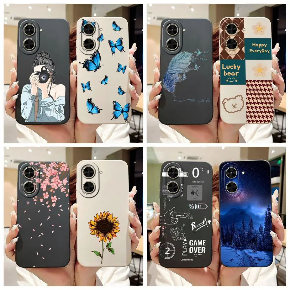 

For Xiaomi Redmi A5 4G Case Poco C71 Luxury Art Painted Cover Soft TPU Phone Case For Xiaomi Poco C71 Redmi A5 NFC Fundas Bumper