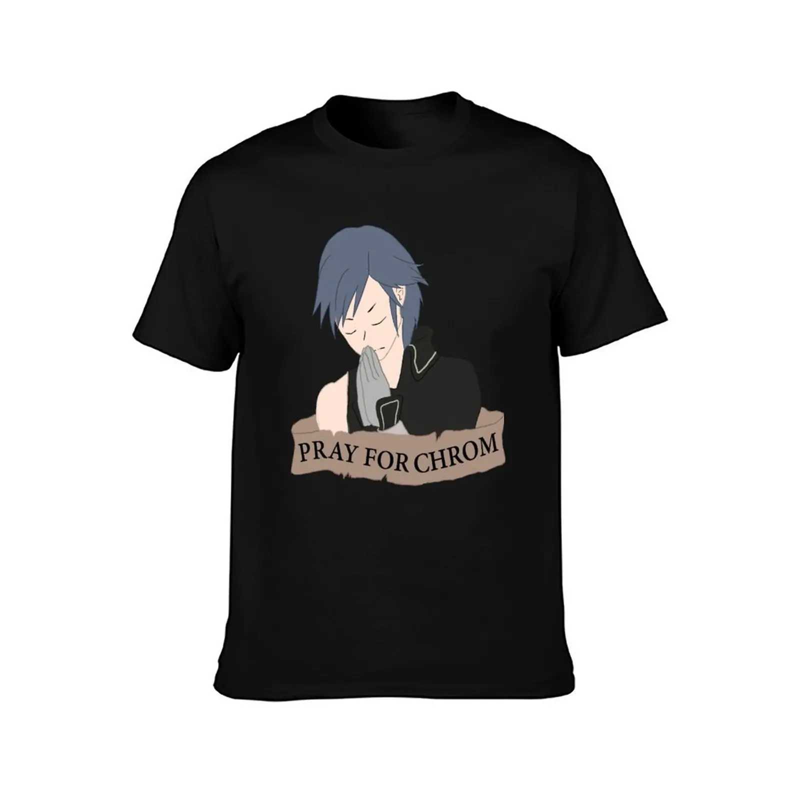 Pray For Chrom T-Shirt Daily Casual Short Sleeve Tee Shirt T-Shirt