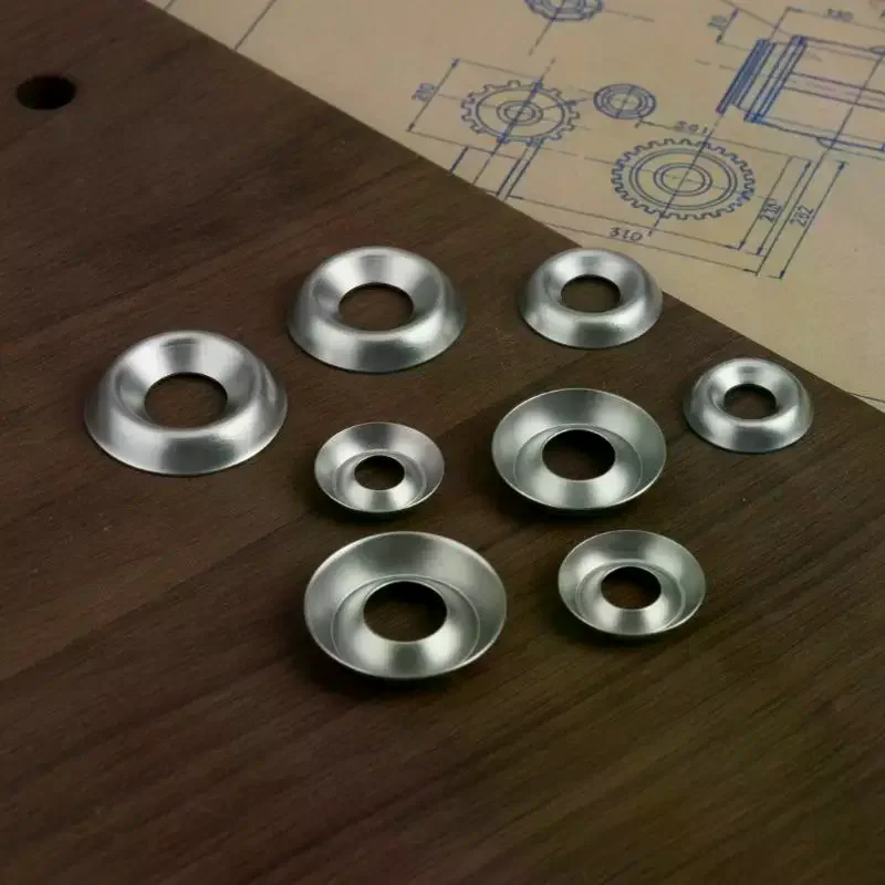 304 Stainless Steel Bowl Type Conical Washer Countersunk Washers Concave-Convex Hollow Fisheye Gasket