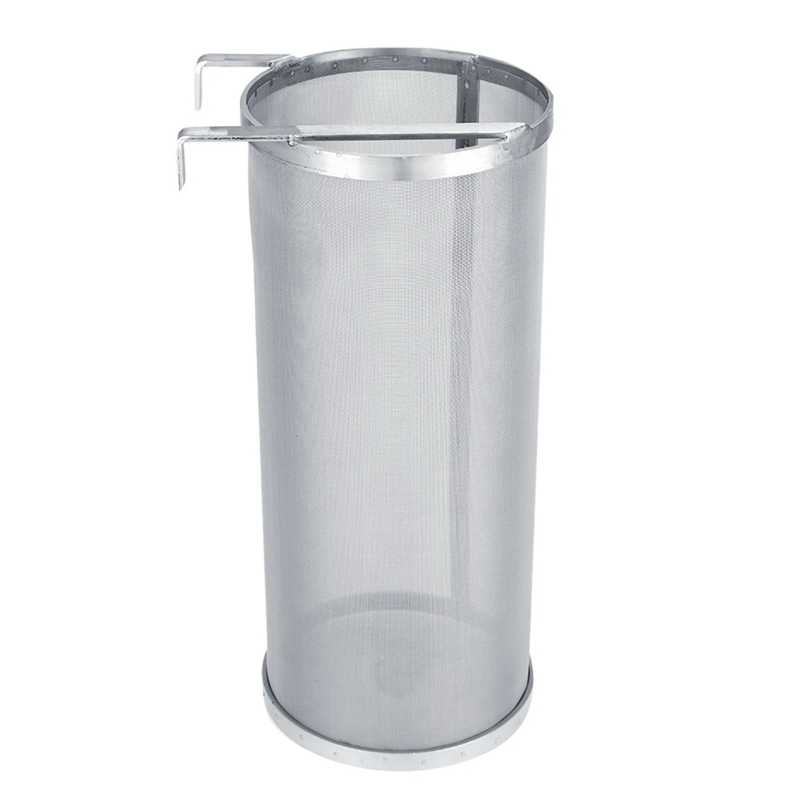 300 Micron Roestvrijstalen Zelfgemaakte Brouwbier Hop Mesh Filter Zeef Met Haak Bier Brouwen Zeef Keuken Bar Accessoires