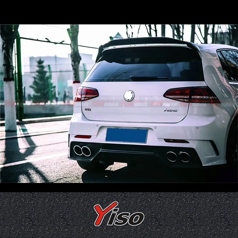 Suitable for GOLF 7 R GTI Rline Modified encircleme Aspec Empennage Aerodynamic kit GOLF 7.5 R GTI Rline Carbon fiber Aspec wing