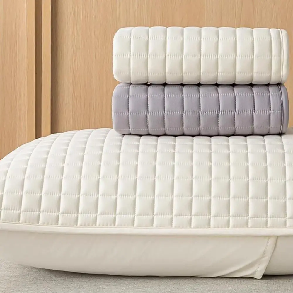 

Cotton Pillow Cover Isolation layer Head oil Pillow core protection Anti Mite Sweatproof Pillow Case Protector household