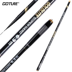 Goture GOLDLITE Telescopic Fishing Rod 3.6-7.2M 2/8 3/7 Power Hard Hand Fishing Rod Carbon Fiber Stream Carp Fishing Feeder Pole