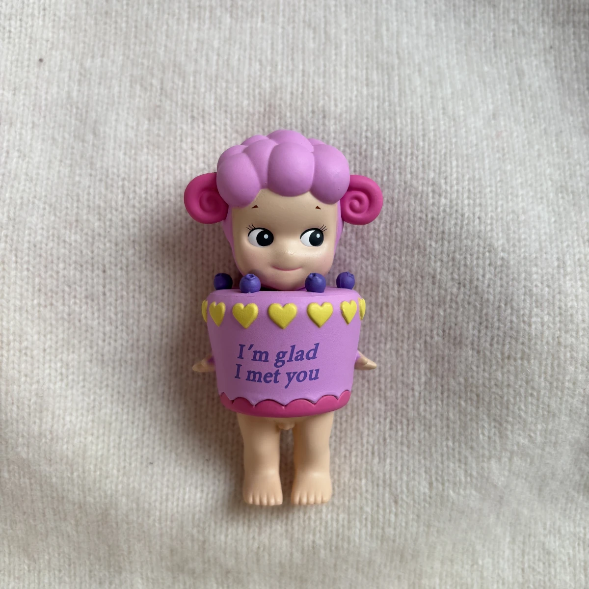 Sonny Angel Minifigur, 15. Jahrestag, Kuchenserie, ohne Box, ohne Beutel, Zitronenkuchen, Katze, Dalmatiner, Erdbeerkuchen, Spielzeugpudel, SAS65601