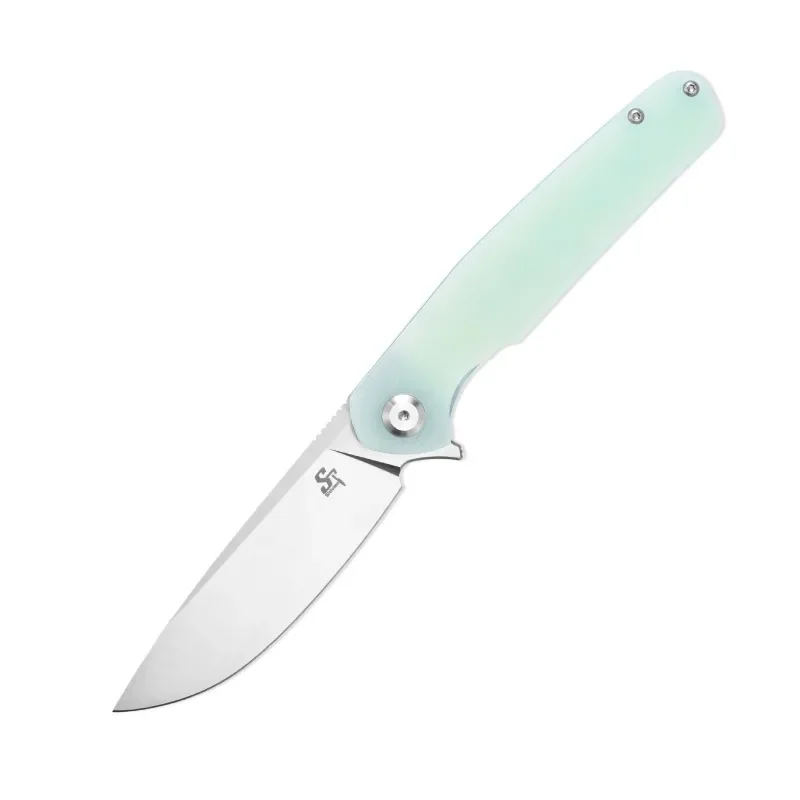 Nóż składany Sitivien ST102 Outdoor Camping, ostrze D2, rękojeść G10, survivalowy, taktyczny, myśliwski, nóż uniwersalny, narzędzia EDC