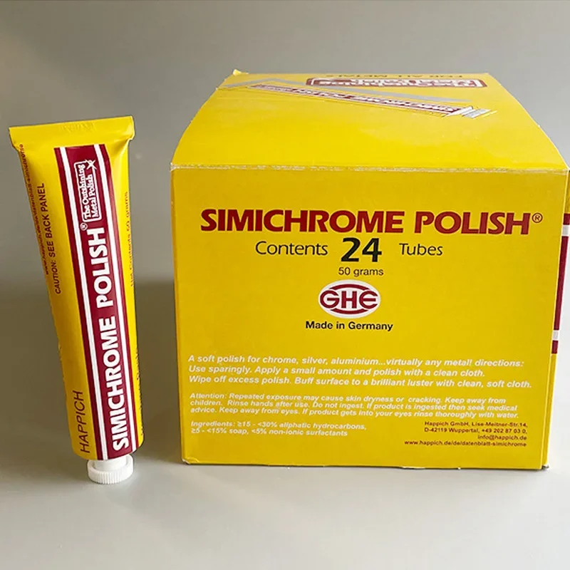 1 قطعة 50 جرام Simichrome البولندية الذهب والفضة تلميع لصق Ghe مرآة طحن لصق #4