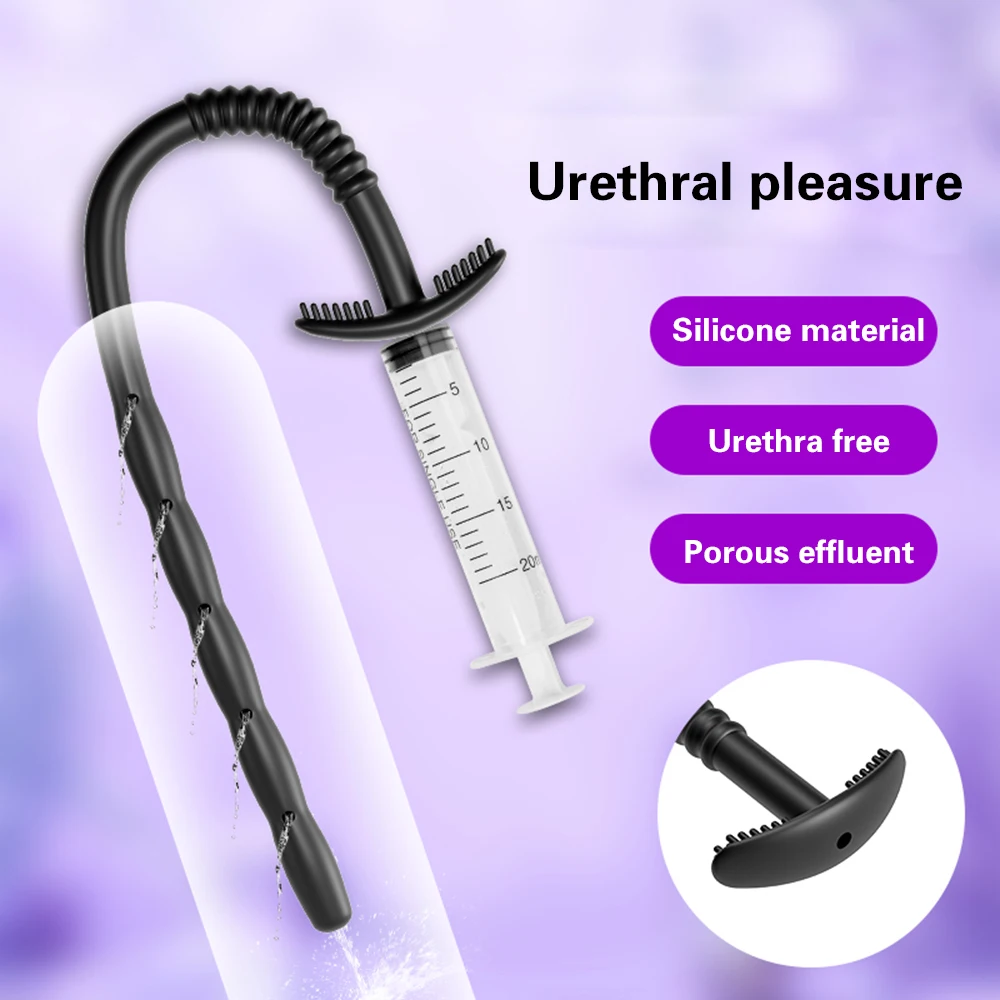 لينة سيليكون مجرى البول موسع 6/8/10 مللي متر الحصان العين عصا القضيب قضيب الذكور الاستمناء انسداد محفز الكبار الجنس لعب للرجال #6