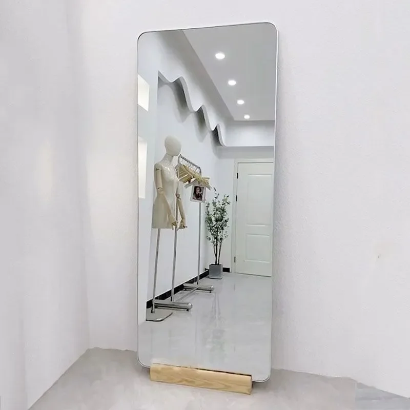 For Full Body Mirror Arched Wall Mounted Floor Standing Large Dressing Mirror Luxury Home Decor for Bedroom Living Room