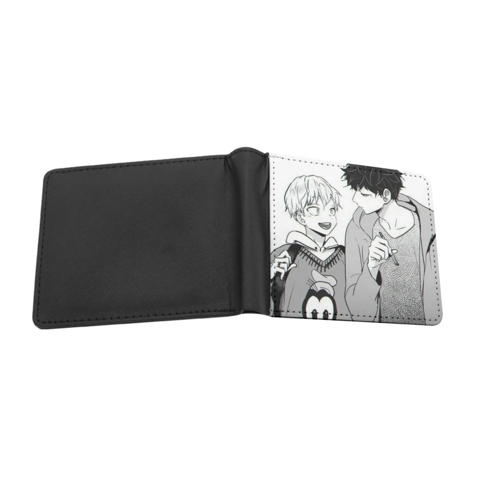 Love Is An Illusion Model 2 New Print Wallet Short Men Wallets Credit Card Holder Purses Loveisanillusion Yaoi Manhwa