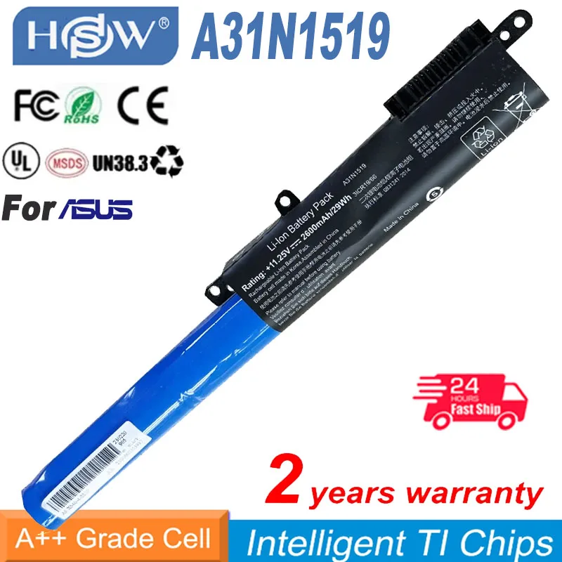 Laptop Battery for Asus X540A X540M A540L F540S X540U F540L X540N SI302 R540S