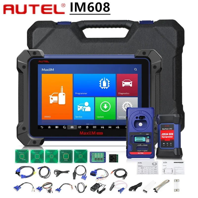 Autel IM608 MaxiIM 608 OBD2 Scanner OBDII Car Auto Diagnostic Tool OBD 2 All System Key Programming PK IM508 Key Programmer