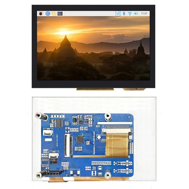Raspberry Pi for MIPI DSI display 4.3 inch/5 inch/7 inch LCD capacitive touch screen